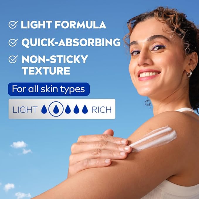 Nivea Body Lotion, Moisturizing, 200ml (6.8 fl oz)