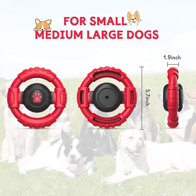 Dog Toys for Aggressive Chewers Large Medium Small Breed Indestructible