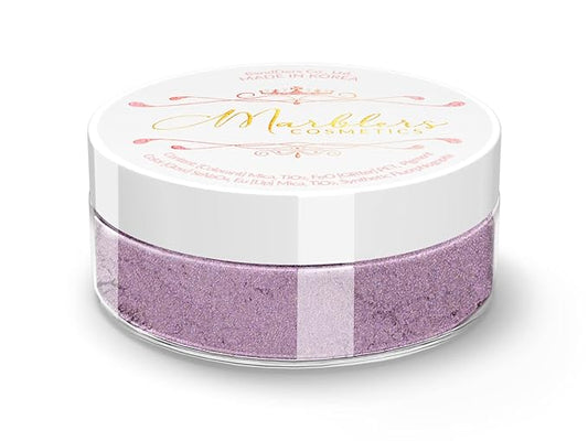 MARBLERS Fine Natural Mica Powder [Hazy Purple] 0.11oz (3g) | Highly Pigmented | Non-Toxic, Vegan, Cruelty-Free | Eyeshadow, Body Butter, Nail Polish, Nail Art | Party, Body, Face Makeup