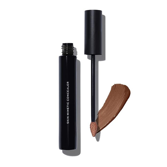 MAKE Beauty Skin Mimetic Concealer Buildable Medium Coverage Hydrating Concealer for Dark Circles Spot Concealing Brightening Crease-Free, Including Mature Skin. Radiant Finish. 17 Tan Deep Cool