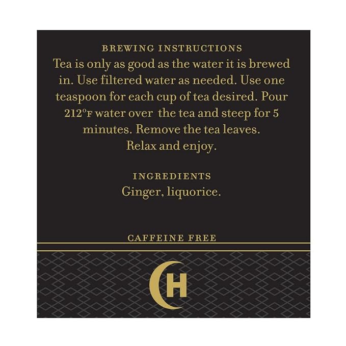 Harney & Sons Loose Leaf Tea - Ginger Liquorice 4oz.