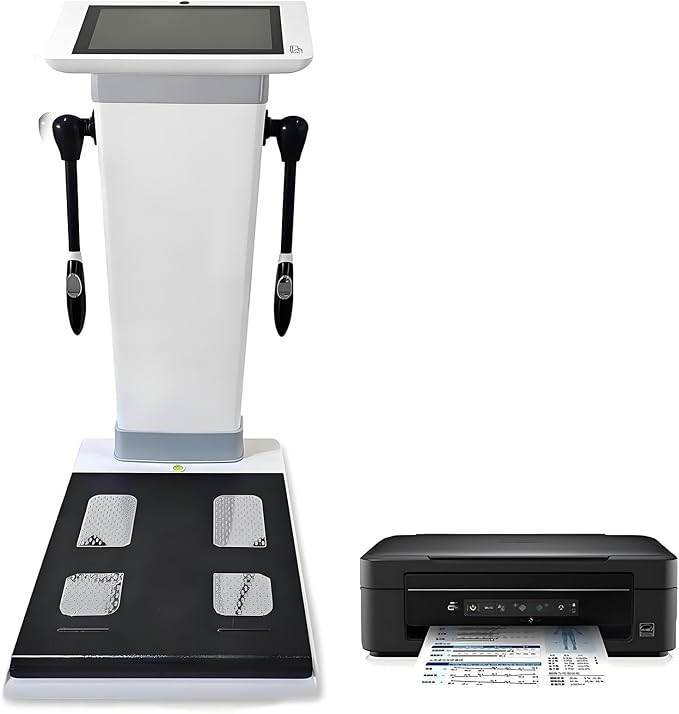 Intelligent Body Scanner,Bioimpedance Analysis Machine,Full Body Composition Scanning System,High Definition Touch Monitor,Premium Health Monitor for Home Fitness Management