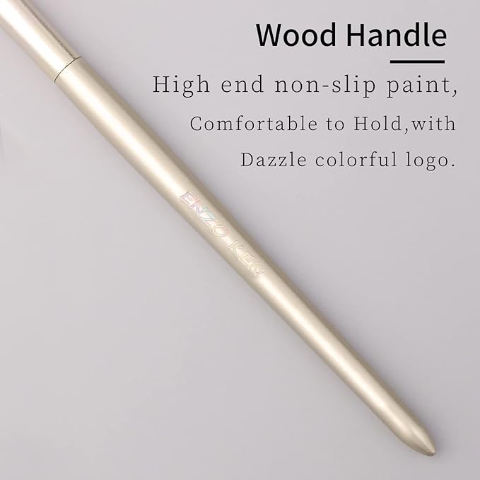 Flat Concealer Brush Under Eye, Concealer Brush, Small Flat Makeup Brushes, Under Eye Brush Concealer, Flat Brush Under Eye. - Glod, E201M