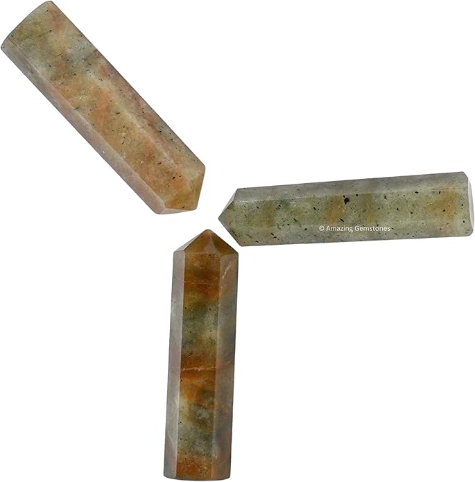 Amazing Gemstone Crystal Points Bulk Healing Crystals & Stones - Premium Single Terminated Healing Wand Point Bulk Crystals for Crafts, Crystal Grid, DIY Work