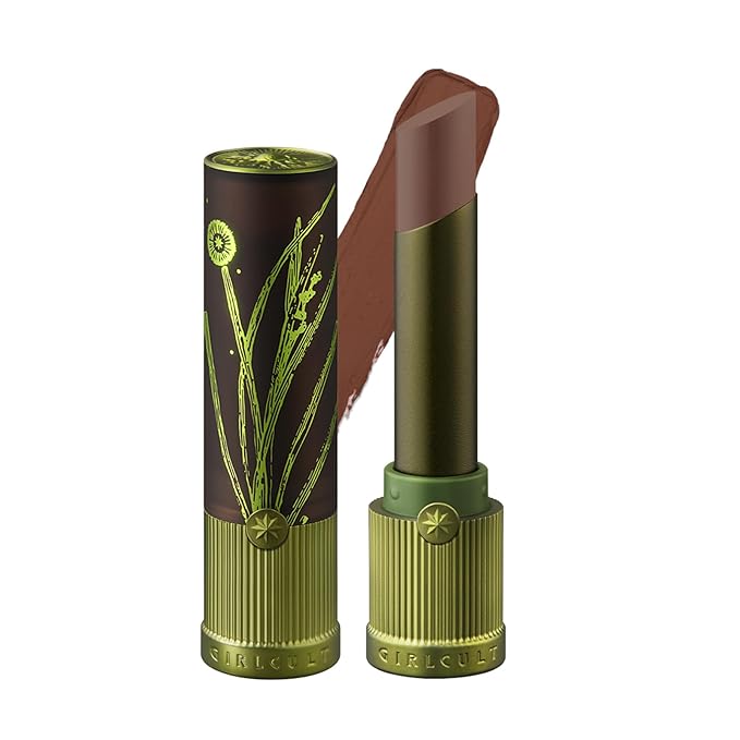 GIRLCULT Matte Lipstick – Long Lasting Velvet Finish, Smudge Proof & Lightweight Lipstick for Women, Transfer Proof One-Swipe Color, Gift for Her (S01)