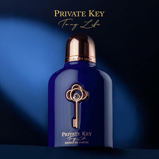 Club De Nuit Private Key To My Life by Armaf for Men - 3.4 oz Extrait De Parfum Spray