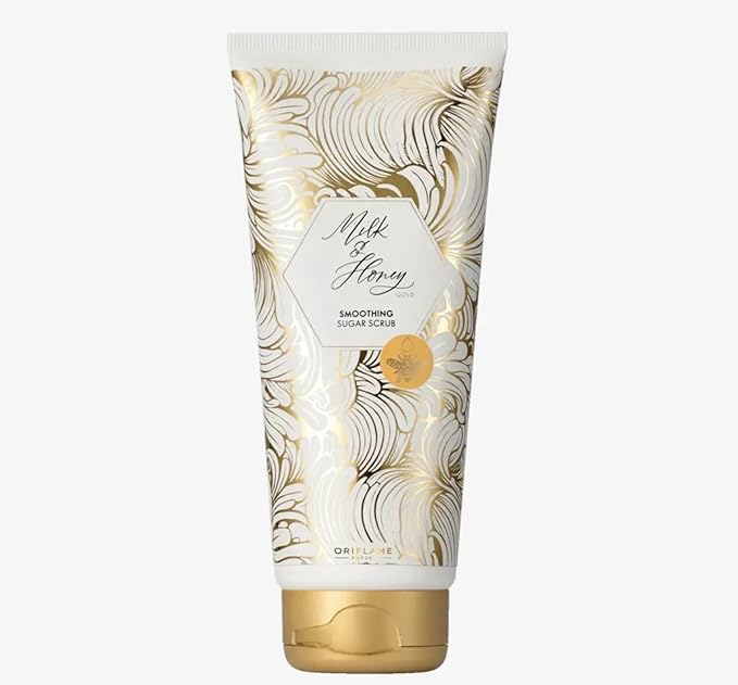 Oriflame milk and honey gold sugar scrub - 200ml - Business Buzz
