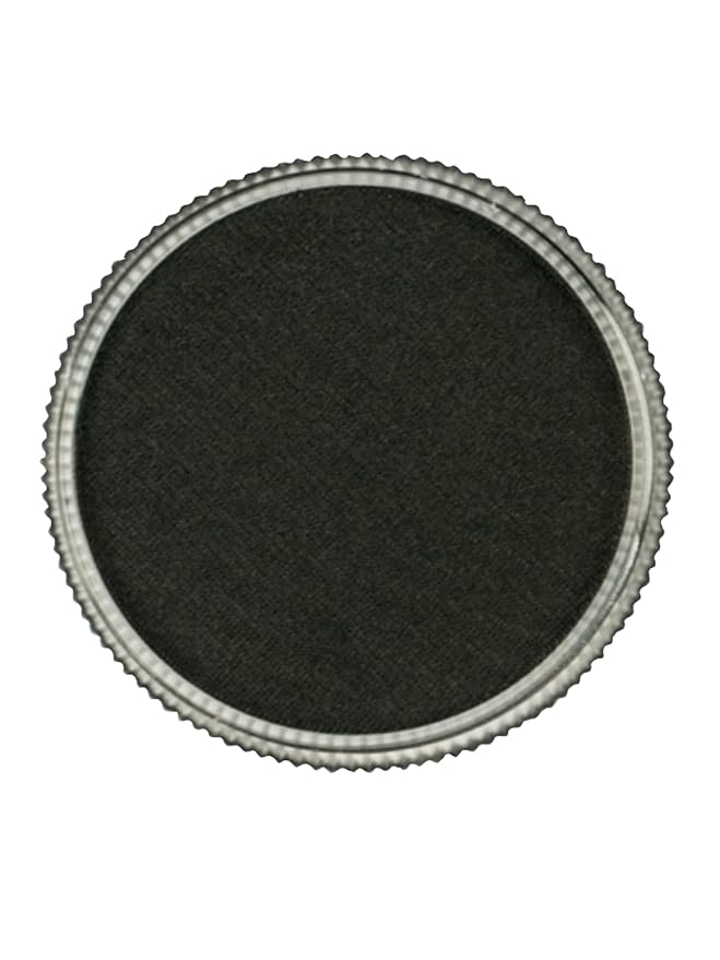 Face and Body Paint (water-based) Black (30gm) Non-Toxic High-Quality Paint for Children and Adults Halloween Makeup, Costumes, Festivals