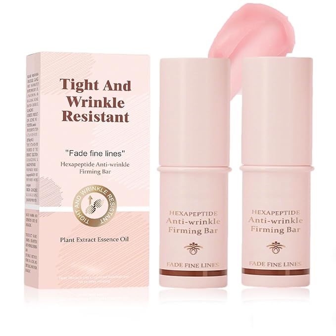 2Pcs Honey Peptide Hydrating Multi Balm Stick | Eye Face Neck Cream Make Up Base & Moisture Peptide Stick | Skin Care All-in-One Daily Moisturizer Stick