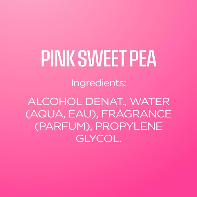 Body Fantasies Parfums De Signature for Women Sweet Pea Fantasy Body Spray 8.0 Oz, 8 Oz (Pack of 2)
