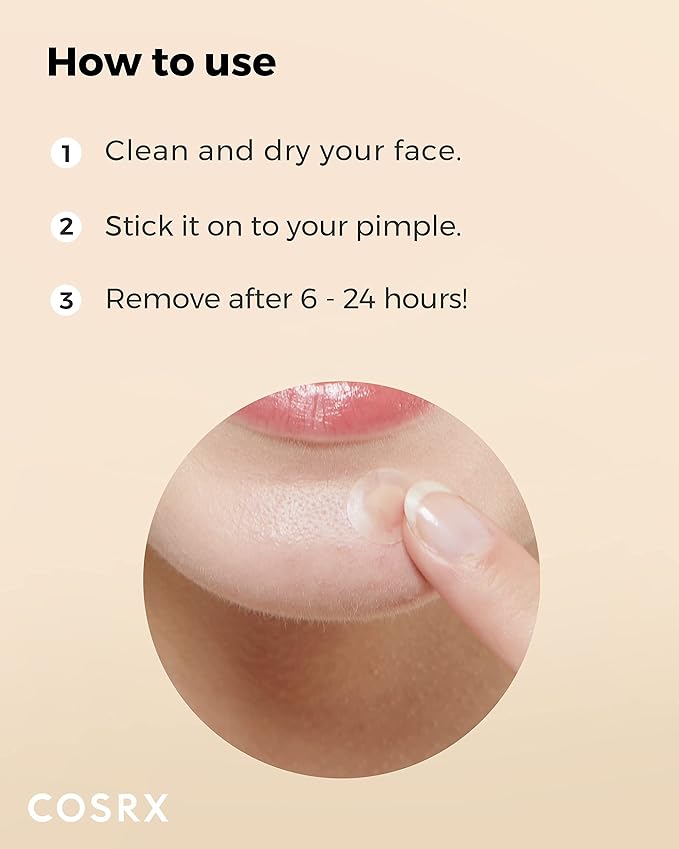 COSRX Master Patch Basic, Overnight Acne Patch Hydrocolloid, Blemish Spot Sticker for Face, Strong adhesion & Thicker Spot Cover, 1 Sizes (36 Count)