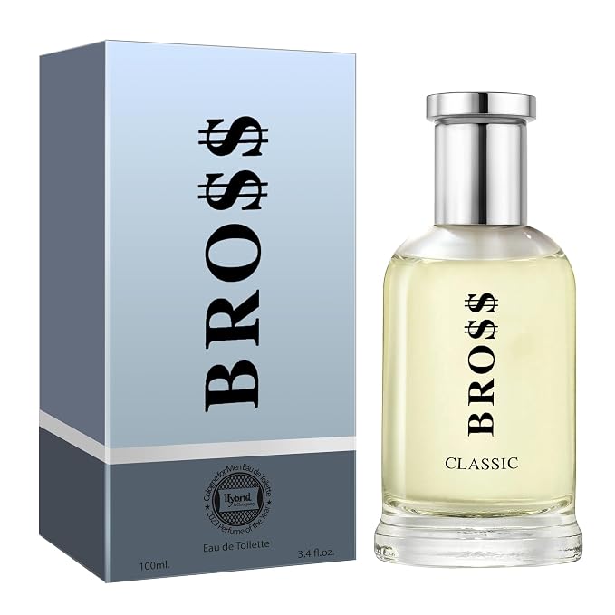 Hybrid & Company Bro$$ Classic Foe Men Pour Homme Eau De Toilette Natural Spray 3.4FL.OZ