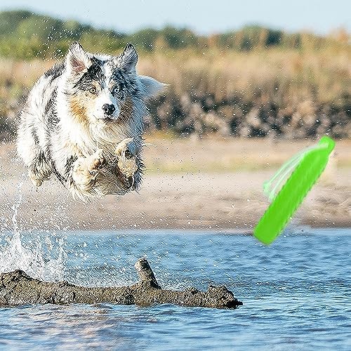 Dog Water Toys, 2 Pack Floating Bumper Fetch Toy Dummy