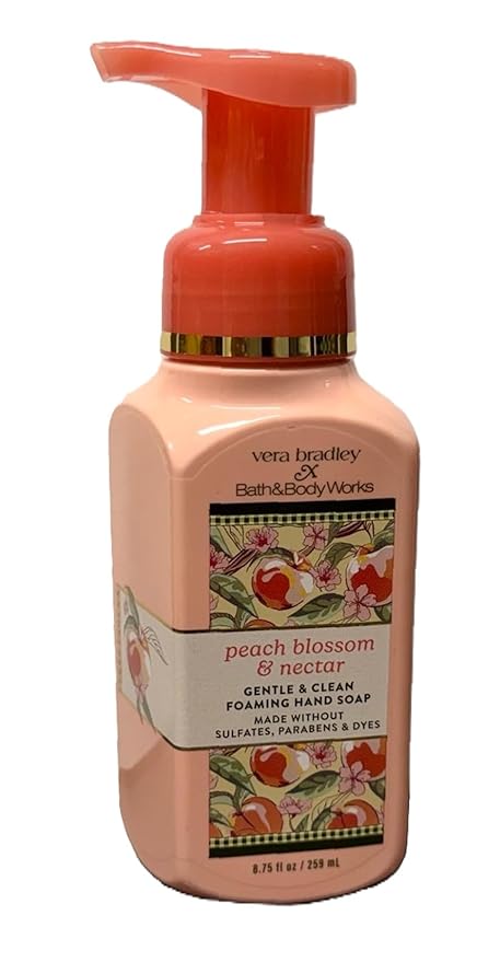Bath & Body Works Spring Scents Gentle & Clean Foaming Hand Soap - 8.75 fl oz (Peach Blossom and Nectar)
