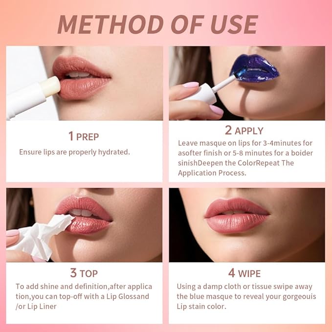 ‌ Lip Liner - Peel Off Lip Stain | Long Lasting Matte Lip Tattoo | Transfer Proof, Hydrating Formula with Hyaluronic Acid & Vitamin E | Vegan & Cruelty-Free | for All Skin Types(5+9#, 2PCS)