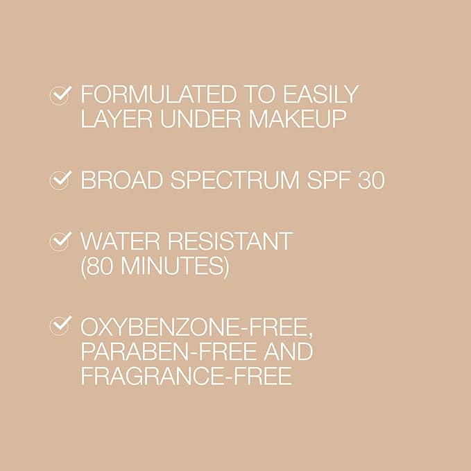 Neutrogena Purescreen+ Mineral UV Tint Face Liquid Tinted Sunscreen - with 100% Mineral Actives & Vitamin E,Enhances Natural Tone,Water Resistant,Broad Spectrum SPF 30,1.1 fl oz,(Pack of 2)