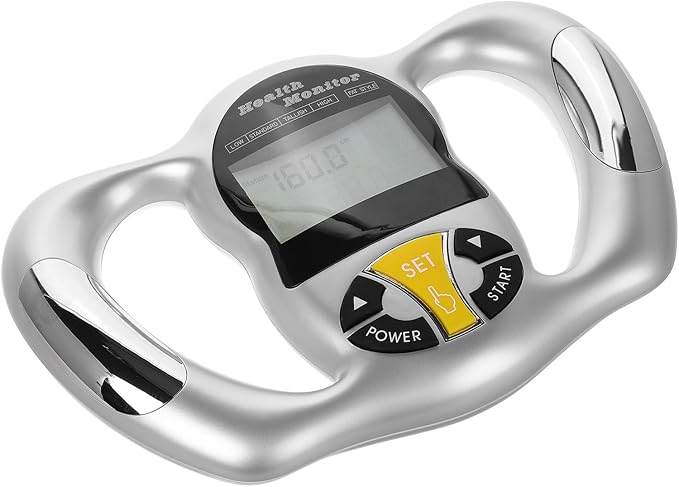 Handheld Body Fat Measurement Device Digital Bmi Analyzer Fat and Calorie Monitor Home Use Health Assessment