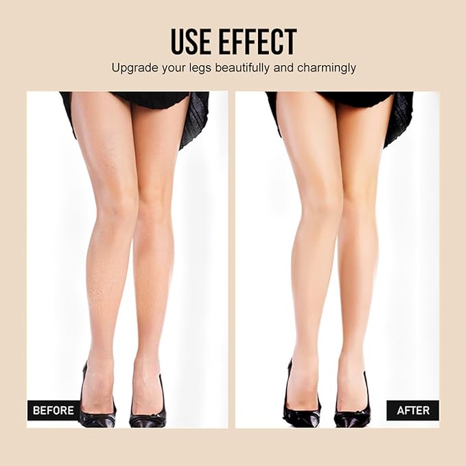 O’CHEAL Waterproof Leg Makeup Cream, No Transfer Tattoo Cover Up&Scar Concealer, Long Lasting Body Foundation for Flawless Skin, Leg Varicose Vein Cover Up, Suitable All Skin Tones (Light Brown)