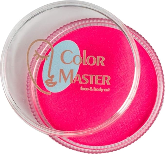 Face and Body Paint (water-based) Neon Pink (30gm) Non-Toxic High-Quality Paint for Children and Adults Halloween Makeup, Costumes, Festivals