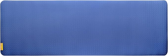 Hugger Mugger Earth Elements 5 mm Yoga Mat - Grippy Texture, Reversible, Cushion, Non-toxic Biodegradeable Material, Lightweight
