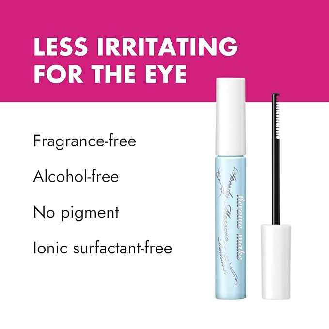 Heroine Make by KissMe Speedy Mascara Remover, Gentle Eye Makeup Remover for Waterproof Mascara, Fast-Acting & Non-Irritating Cleanser, Removes Stubborn Eye Makeup, From Japan