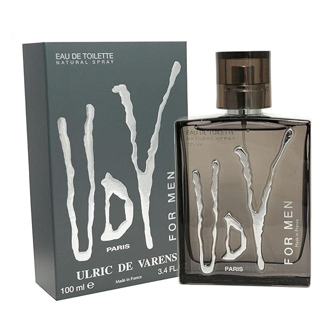 Ulric De Varens Classic Eau De Toilette for Men - Masculine, Seductive, and a Scent of Virility - Tantalizing, Woody, Citruses and Notes of Fern, Mint, Tarragon, and Rosemary- 3.4 Fl Oz