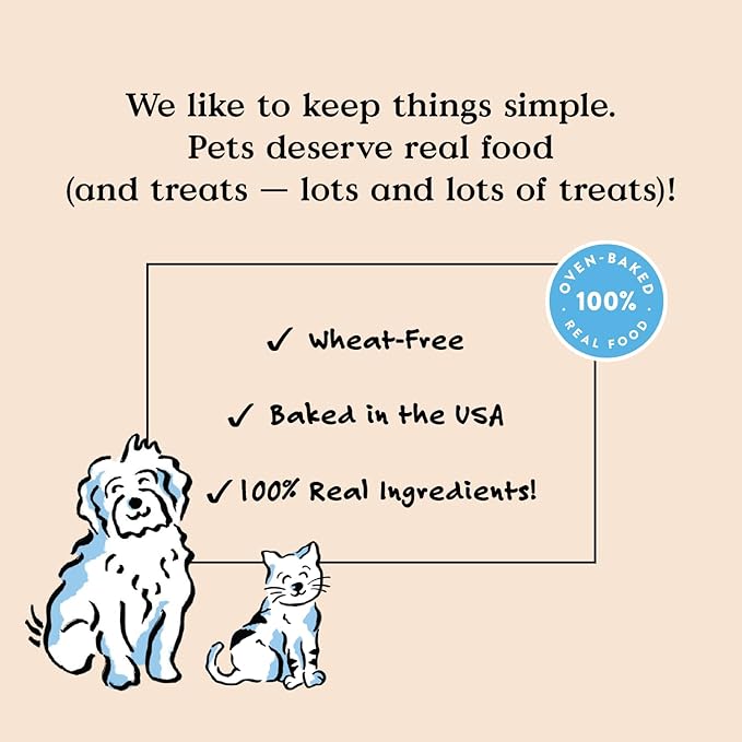 Bocce's Bakery Brushy Bites Soft Chewy Dog Treats, Apple Mint Flavor (6 oz) | Oven Baked, Wheat-Free Everyday Dog Treat Cookies - Made with Real, Limited Ingredients and Baked in The USA
