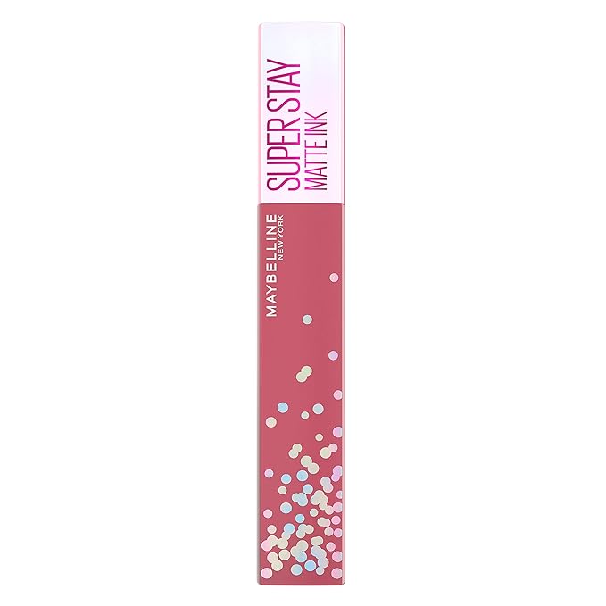 MAYBELLINE New York Super Stay Matte Ink Liquid Lipstick, Transfer Proof, Long Lasting, Limited Edition Birthday Bestie Cake Scented Shades, 0.17 Fl Oz