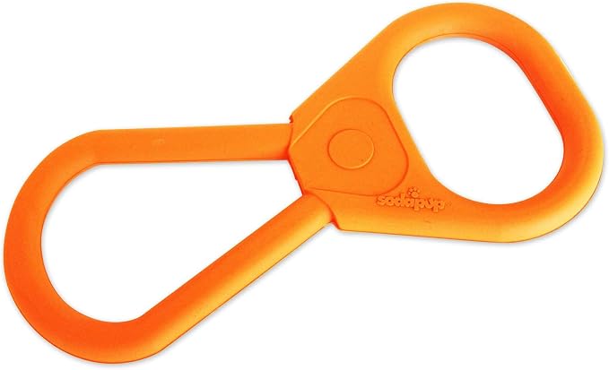 SodaPup Can Pull Tab – Durable & Interactive Dog Tug Toy Made in USA from Non-Toxic, Pet Safe, Food Safe Natural Rubber Material for Bonding & Play Time, Mental & Physical Exercise, Training, & More