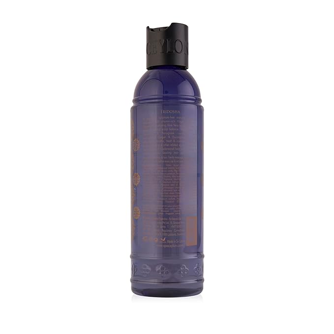 SPA CEYLON Margosa Mint Medicated Hair Cleanser | Sulfate-Free Shampoo | Powerful Formula for Dandruff & Scalp Problems | Itching | Flaking | Hair and Scalp Wellness