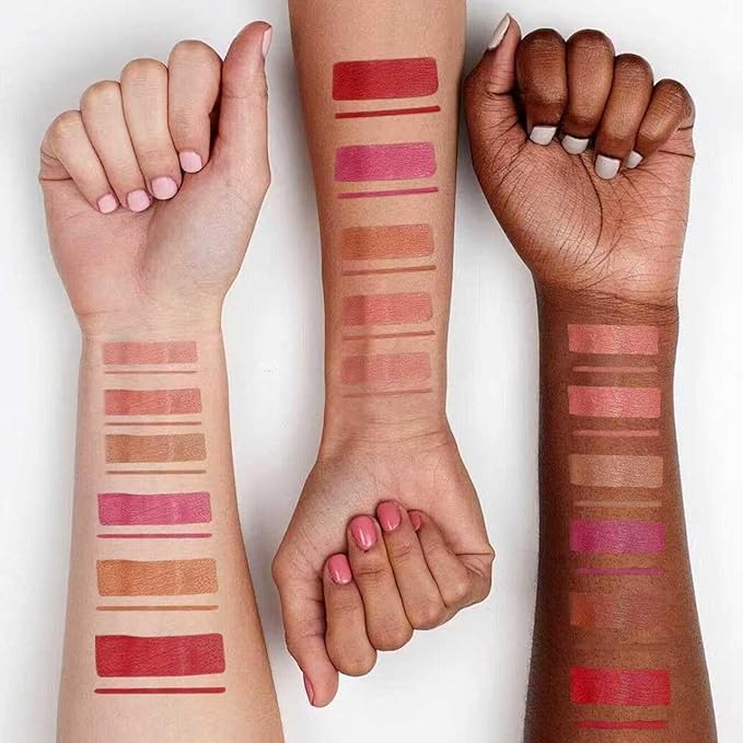 Jolilab 12Pcs Matte Lip Liner + Liquid Lipstick Set, One Step Velvety Nude Lip Stain Waterproof Long Wear High Pigment Lip Makeup Gift Set(Set B