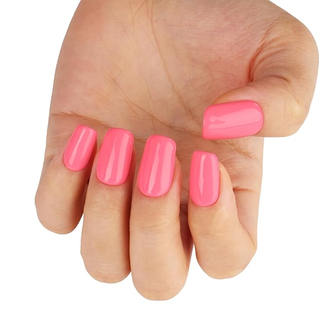 Pastel Coral Pink Gel Nail Polish,Macaron Coral Pink Gel Polish for Nail Art Starter or Manicure Salon, 0.51 Fl Oz - GP0022
