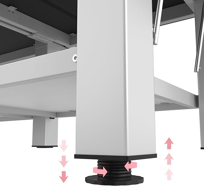 30.5'' Wide × 75'' Long Folding Stationary Massage Table with Backrest and Storage Space for Treatment Table Physical Therapy Table Spa Facial Bed, 6 Square legs, Metal Frame PU Leather - Pink