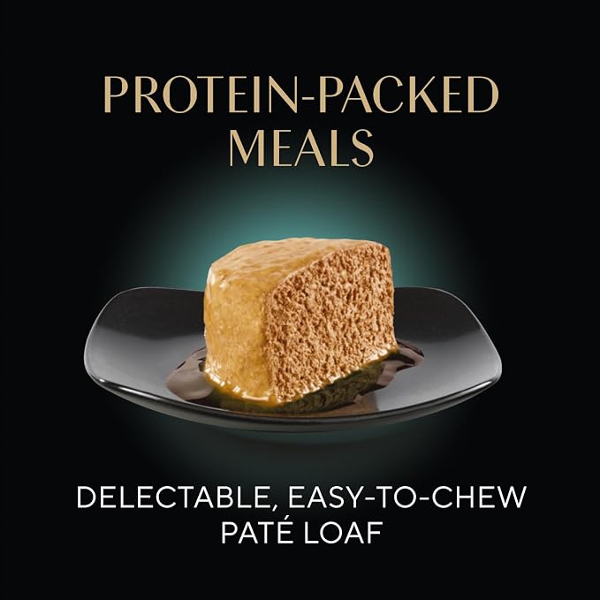 Sheba Perfect Portions Pate Wet Cat Food, Savory Chicken, 2.6 oz, 24 ct | Grain-free, 48 servings, no fillers, made in USA, real meat, complete & balanced, essential vitamins, twin-pack trays