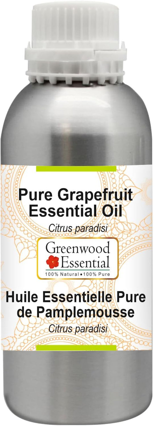 Greenwood Essential Pure Grapefruit Essential Oil (Citrus paradisi) Steam Distilled 1250ml (42.2 oz)