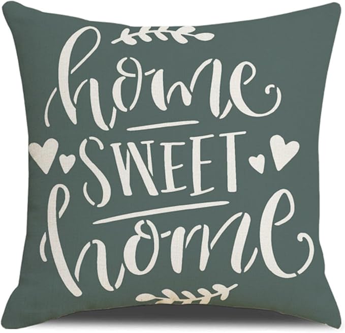 Throw Pillow Covers 18x18 Inch, Pillow Covers 18x18,Squar Pillow Covers Set of 4 Boho Modern Farmhouse Neutral Decorative Pillowcases Linen Cushion Case for Couch, Bed, Home Decor