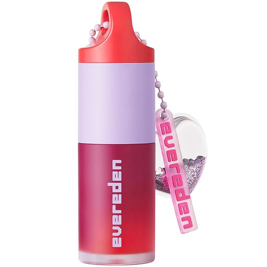 Evereden Kids Tinted Non Toxic Lip Gloss: Sheer Red - Non Toxic - Vegan Clean Makeup for Kids - Soothing & Hydrating Kid Lip Gloss - Cherry, Peach, & Cranberry Oils Girls Makeup