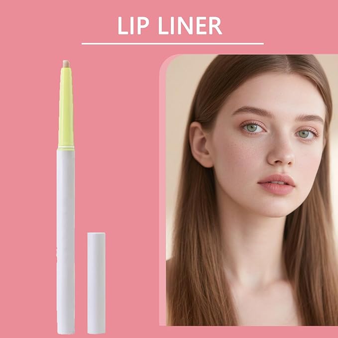 Plumping Lip Liner,Matte Long Lasting Lip Plump,lipliner pencil,Waterproof Hydrating & Volumizing Lips Plumper (2PCS)