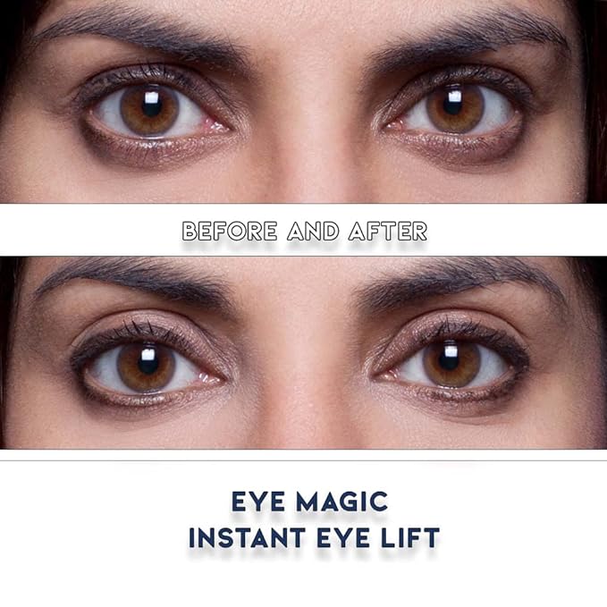 Eye Magic Premium Eye Lift Combo Pack - Med+Large Size, 128 Count, Strips Only, 2 Sizes Combo Pack, Best Value, Made in USA