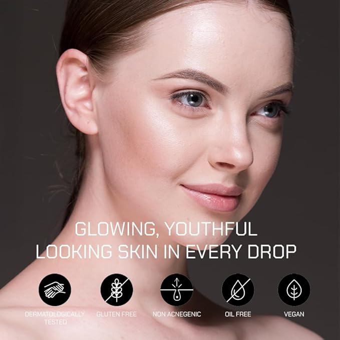 Radiant Professional Wonderlight Serum Lightweight Liquid Foundation Makeup SPF 20 -Alternative to Bronzer Powder-Color Corrector, Under Eye Concealer & Matte Eyeshadow Base-1.01oz-Porcelain Beige(01)