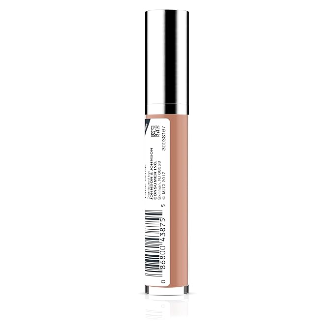 Neutrogena Hydro Boost Moisturizing Lip Gloss, Hydrating Non-Stick and Non-Drying Luminous Tinted Lip Shine with Hyaluronic Acid to Soften and Condition Lips, 15 True Nude Color, 0.10 oz
