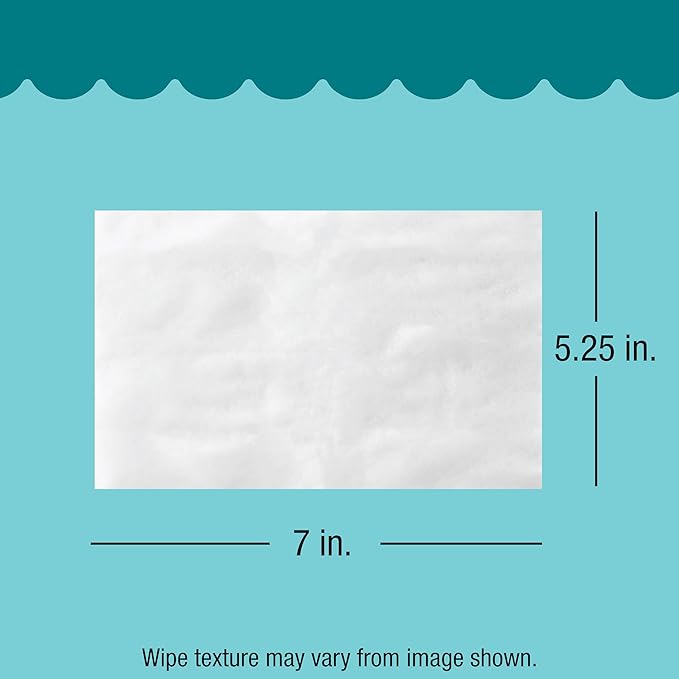 Amazon Basics Flushable Wipes, Coconut Scent, Hypoallergenic, Dermatologically Tested, 2 Packs of 48 (96 Count)