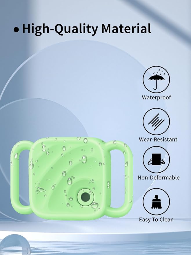 Silicone Case for UGREEN Tracker Tags, Pet Collar Cover, Luminous. | 1 Pack Soft silicone cover protects tracker tags from scratches and drops while providing a secure fit for pet collars.