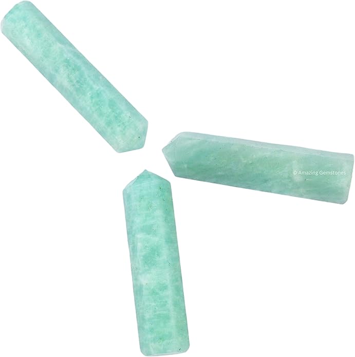 Amazing Gemstone Crystal Points Bulk Healing Crystals & Stones - Premium Single Terminated Healing Wand Point Bulk Crystals for Crafts, Crystal Grid, DIY Work