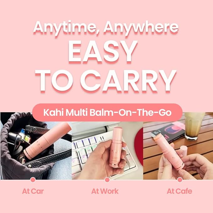 KAHI SOUND OF SEOUL SEOUL Facial Balm With Jeju Origin Oil & Collagen, Hydrate & Manage Wrinkles Around Your Face, Made In Korea, 9g (K Multi Balm)