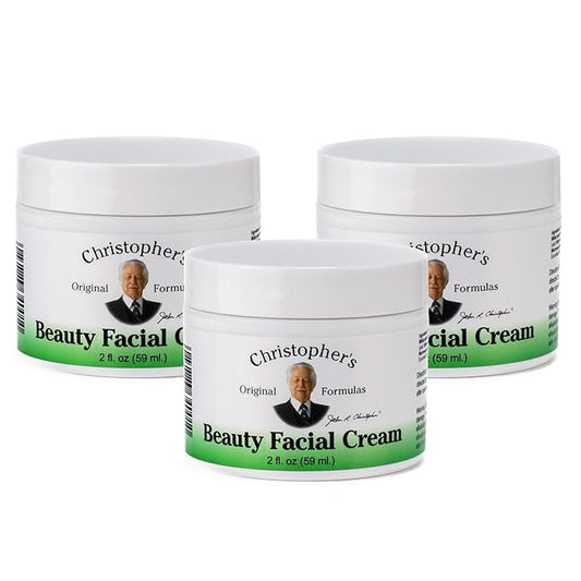 Christopher's Original Formulas Beauty Facial Cream, 2 oz (3 Pack)