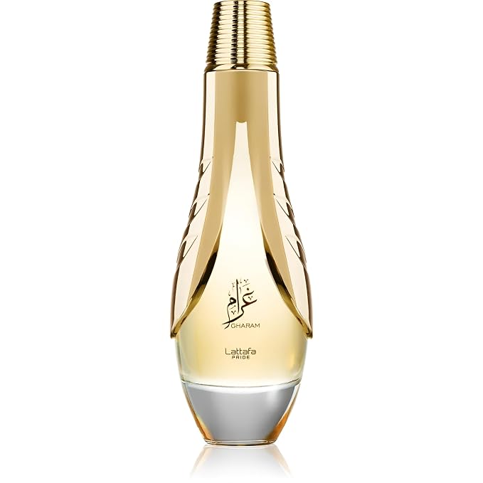 Lattafa Pride Gharam Eau de Parfum Spray for Unisex, 3.4 Ounce