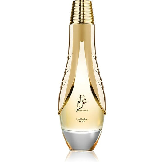 Lattafa Pride Gharam Eau de Parfum Spray for Unisex, 3.4 Ounce