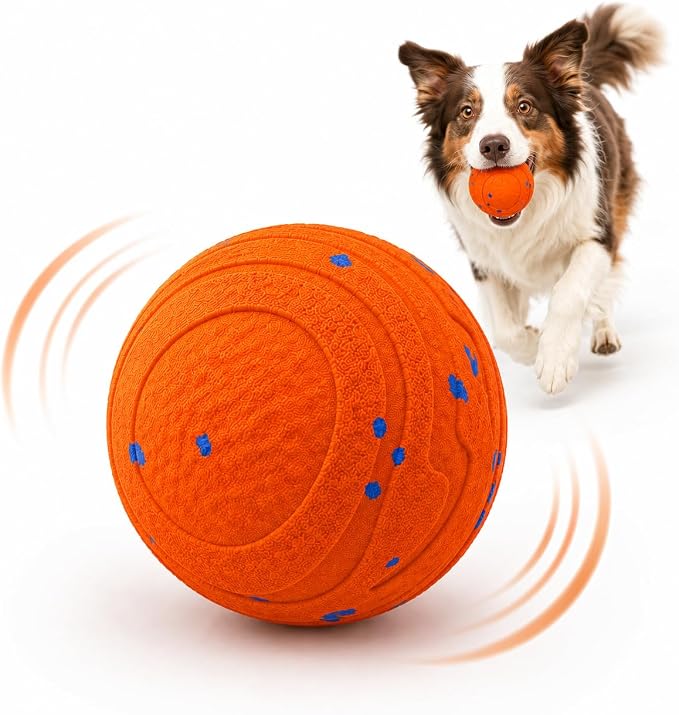 Interactive Dog Ball, Automatic Moving Toy for Small Dogs
