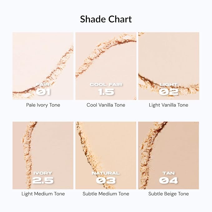 ABOUT TONE Blur Powder Pact 0.32oz - Pressed Powder Compact with Mirror and Puff Makeup Setting Finishing Blurring Natural Translucent Lightweight Face Sebum Oil Control Vegan Formula (04 TAN)